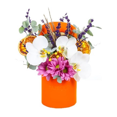 Vivid Blossoms Kutuda Aranjman